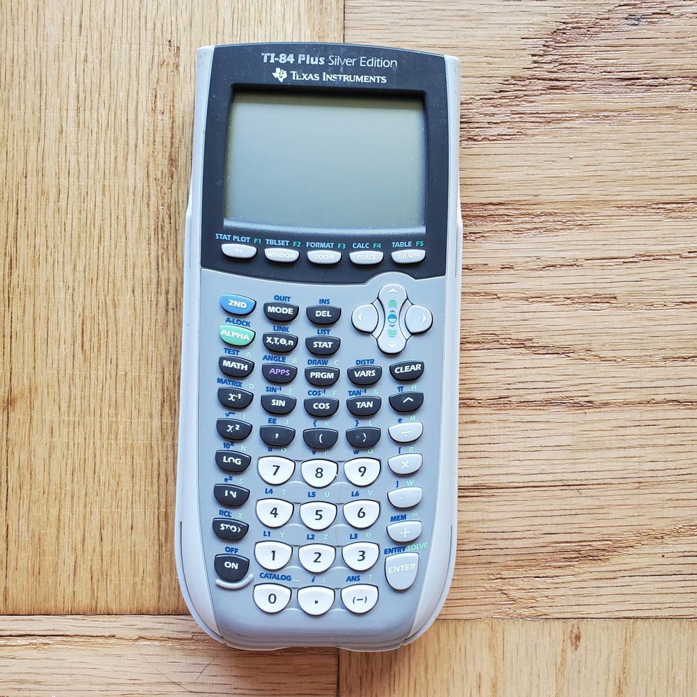 Texas Instruments TI-84 Plus Silver Edition Graphing Calculator